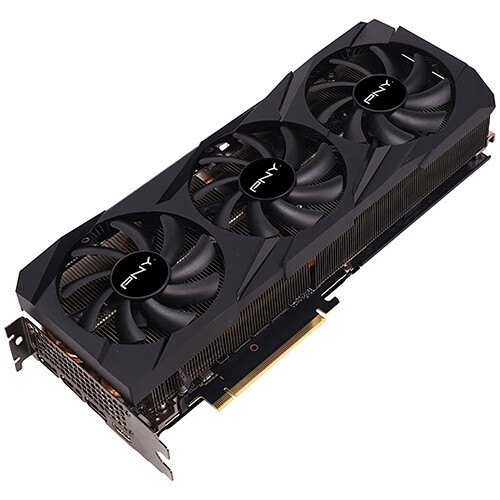 

Видеокарта PNY NVIDIA GeForce RTX 3070Ti VERTO Triple Fan , 8Gb DDR6X, 256bit, PCI-E, HDMI, 3DP, Retail (VCG3070T8TFBPB1 LHR), VERTO Triple Fan
