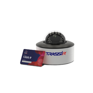 

IP-камера Trassir TR-W2D5 + 6 месяцев Trassir Cloud 2.8мм, уличная, купольная, 2Мпикс, CMOS, до 1920x1080, до 25кадров/с, ИК подсветка 25м, WiFi, -40 °C/+60 °C, белый/черный (TR-W2D5 + 6 МЕСЯЦЕВ), TR-W2D5 + 6 месяцев Trassir Cloud