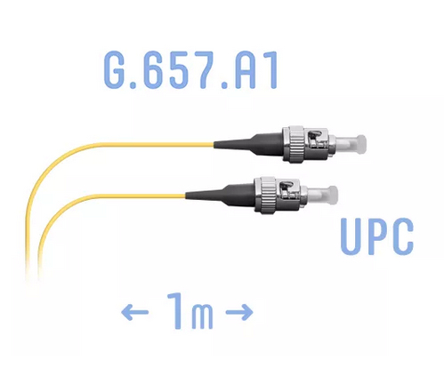 

Патч-корд оптический SNR, ST/UPC-ST/UPC, одномодовый, 0.9, G.657.A1, одинарный, 1м, желтый (SNR-PC-ST/UPC-A-1m (0,9)), 0