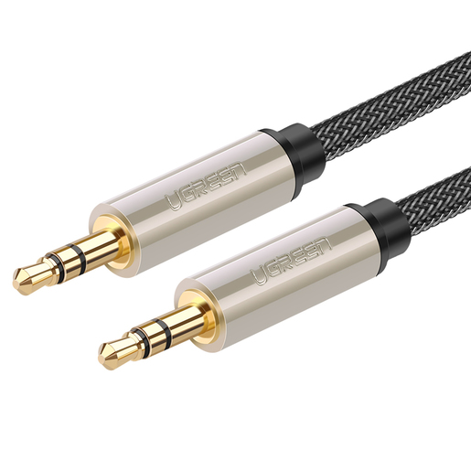 

Кабель Jack 3.5mm(M)-Jack 3.5mm(M), 1м, серый UGREEN AV125 (10602), AV125