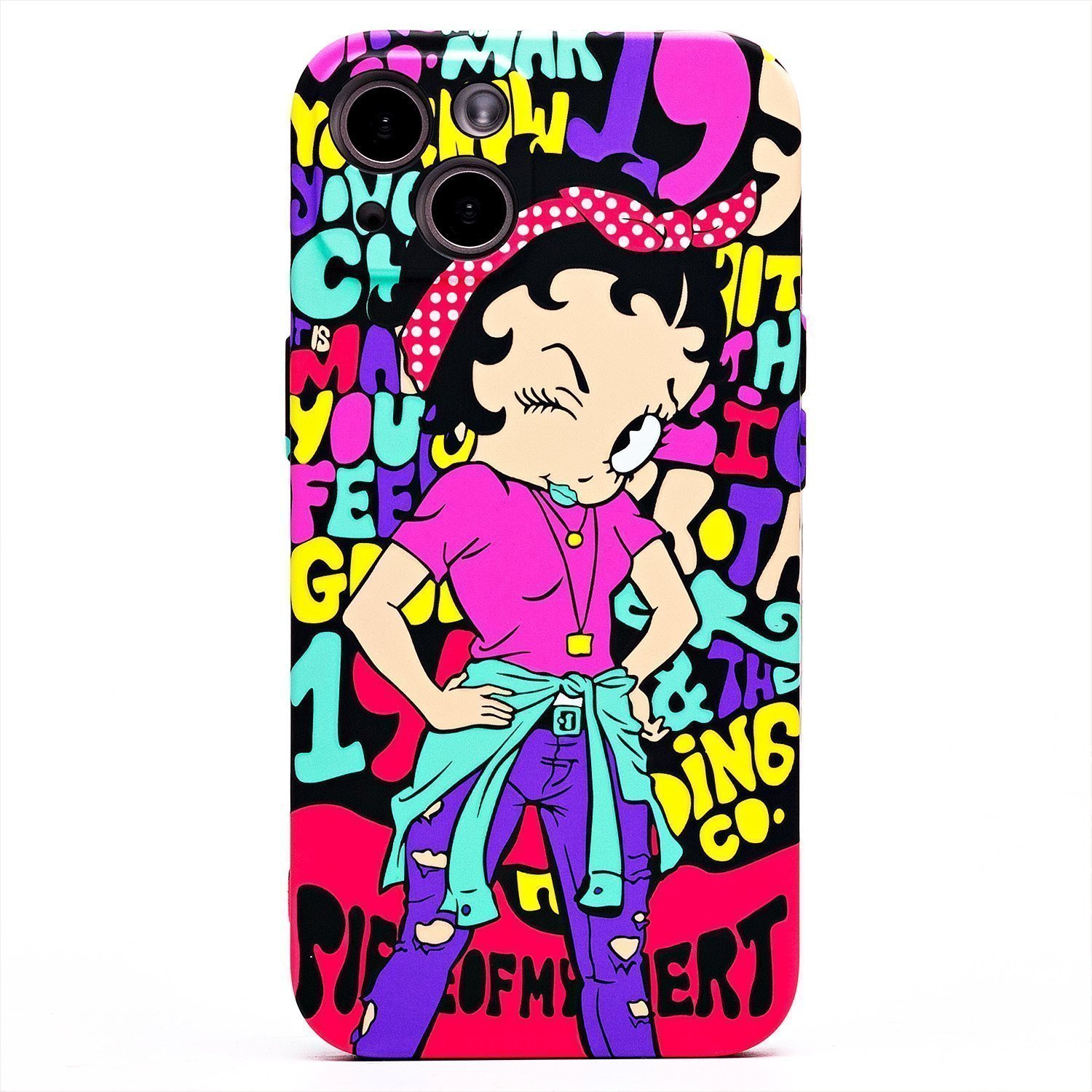 

Чехол-накладка Luxo Creative для смартфона Apple iPhone 13, рисунок 101 (209459)