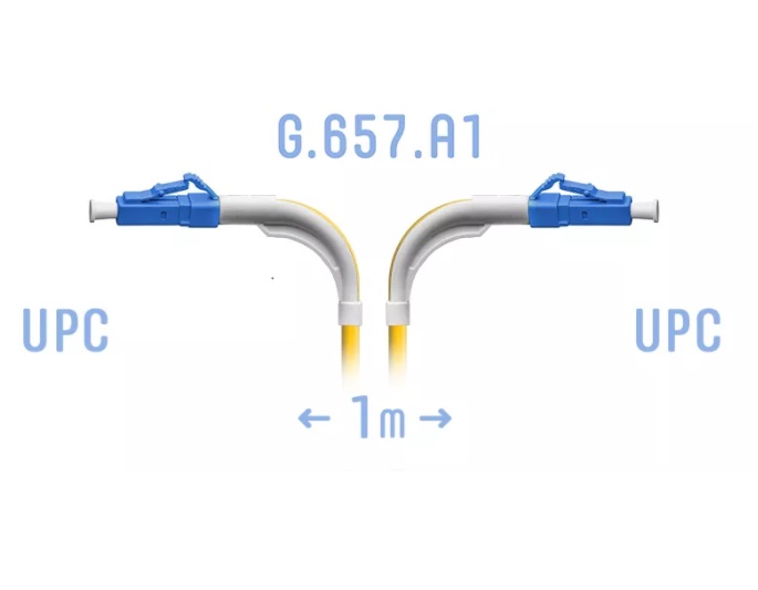 

Патч-корд оптический SNR, LC/UPC-LC/UPC, одномодовый, 3мм, G.657.A1, 1м, желтый (SNR-PC-LC/UPC-A-1m (angle))