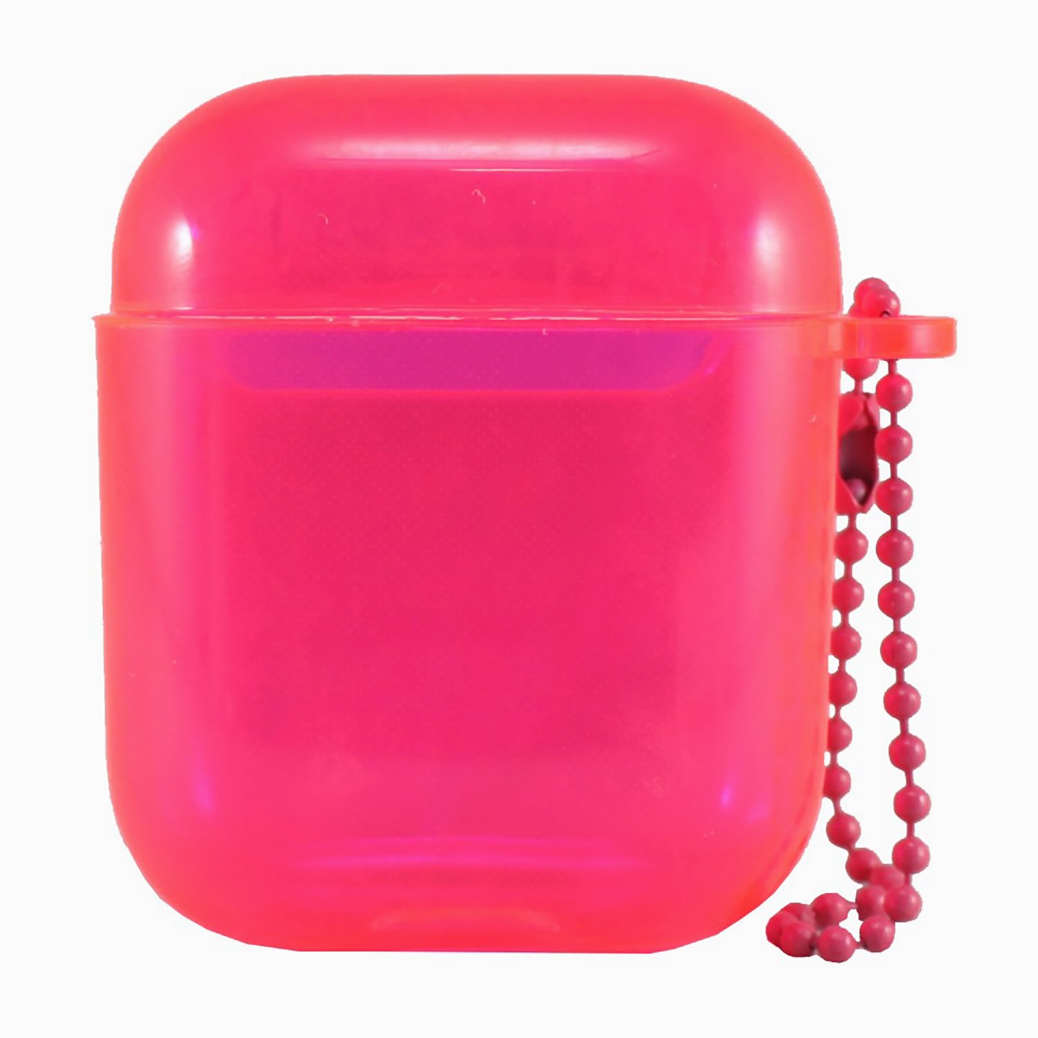 

Чехол, силиконовый для AirPods, Розовый (117504), -