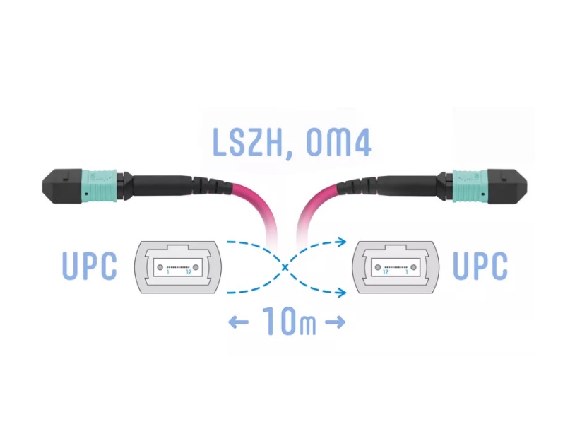 

Патч-корд оптический SNR SNR-PC-MPO/UPC-MPO/UPC-FF-MM4-12F-10m, MPO/UPC-MPO/UPC, 50/125, OM4, 12 волокон, 10м, пурпурный (SNR-PC-MPO/UPC-MPO/UPC-FF-MM4-12F-10m), Розовый, SNR-PC-MPO/UPC-MPO/UPC-FF-MM4-12F-10m