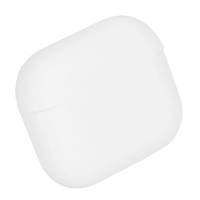 

Чехол, силиконовый для Apple AirPods 3, белый (885884), -