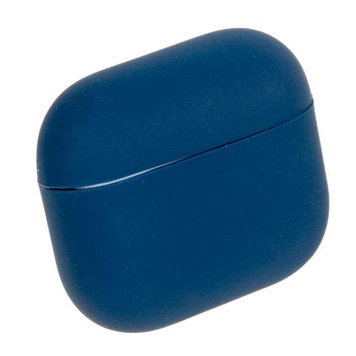 

Чехол, силиконовый для Apple AirPods 3, темно синий (885885), -
