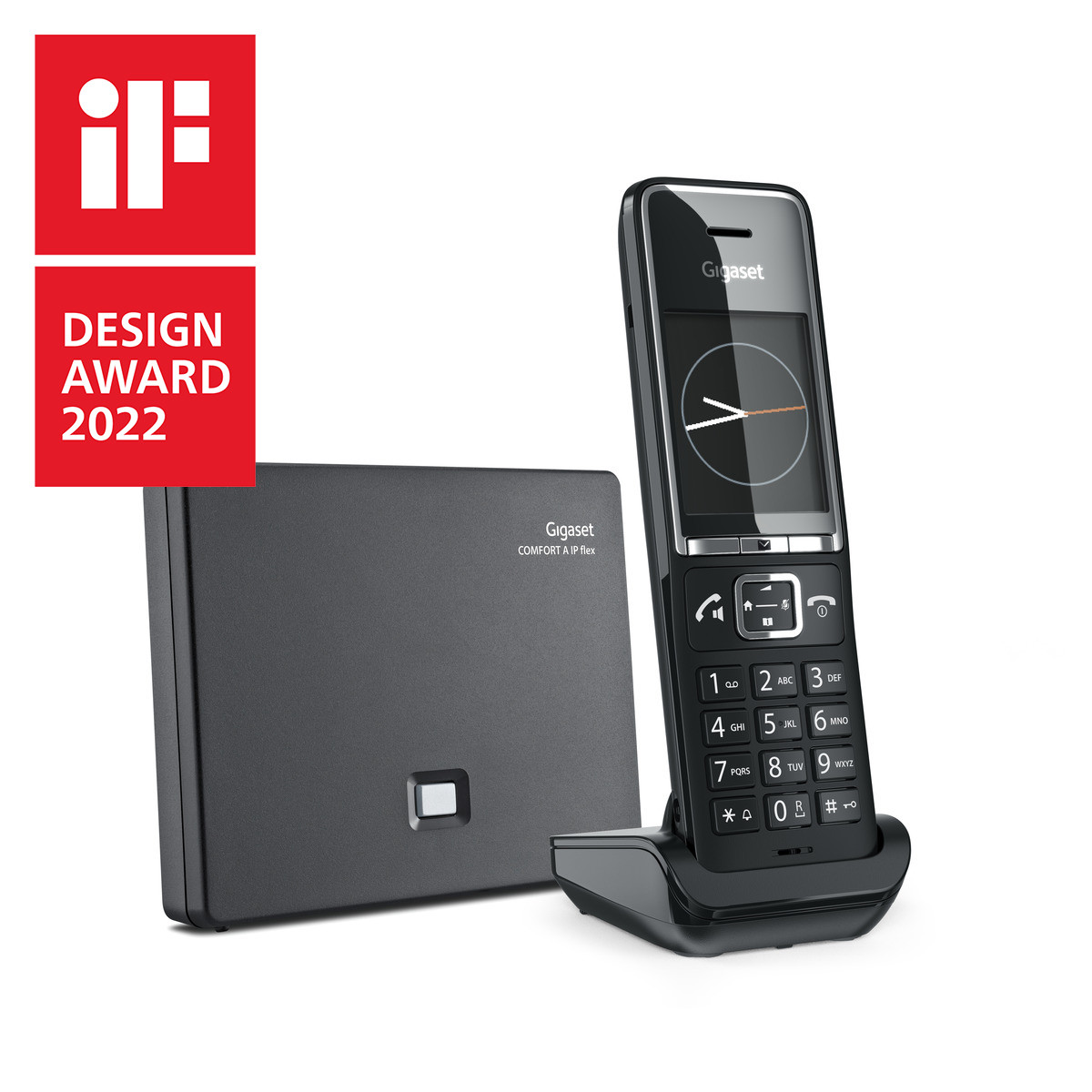 VoIP-телефон Gigaset COMFORT 550A IP FLEX, 1140298 купить по цене 11100 руб  в Ноябрьске в интернет-магазине e2e4