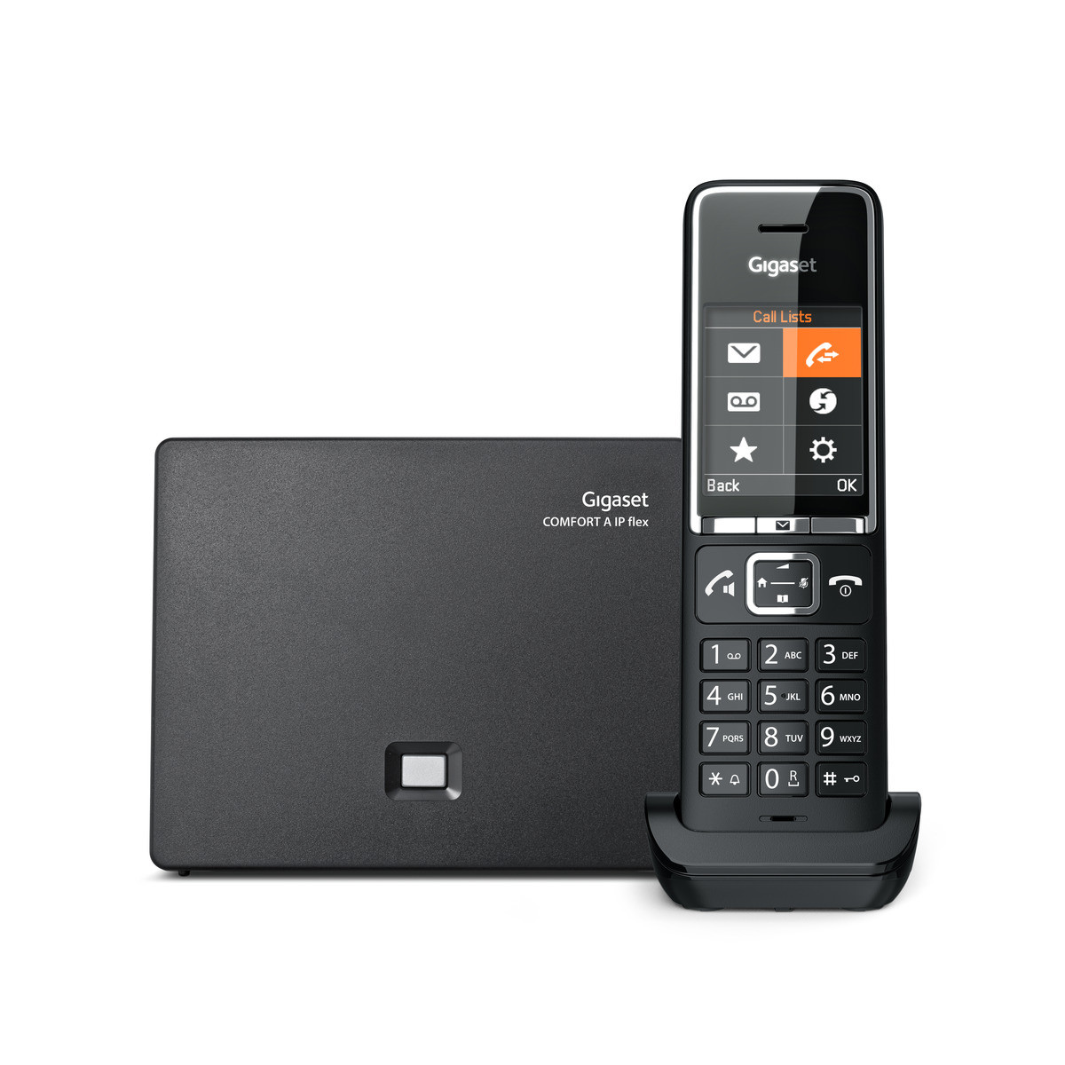 VoIP-телефон Gigaset COMFORT 550A IP FLEX, 6 линий, 6 SIP-аккаунтов  (S30852-H3031-S304), 1140298 купить по цене 11400 руб в Магнитогорске в  интернет-магазине e2e4