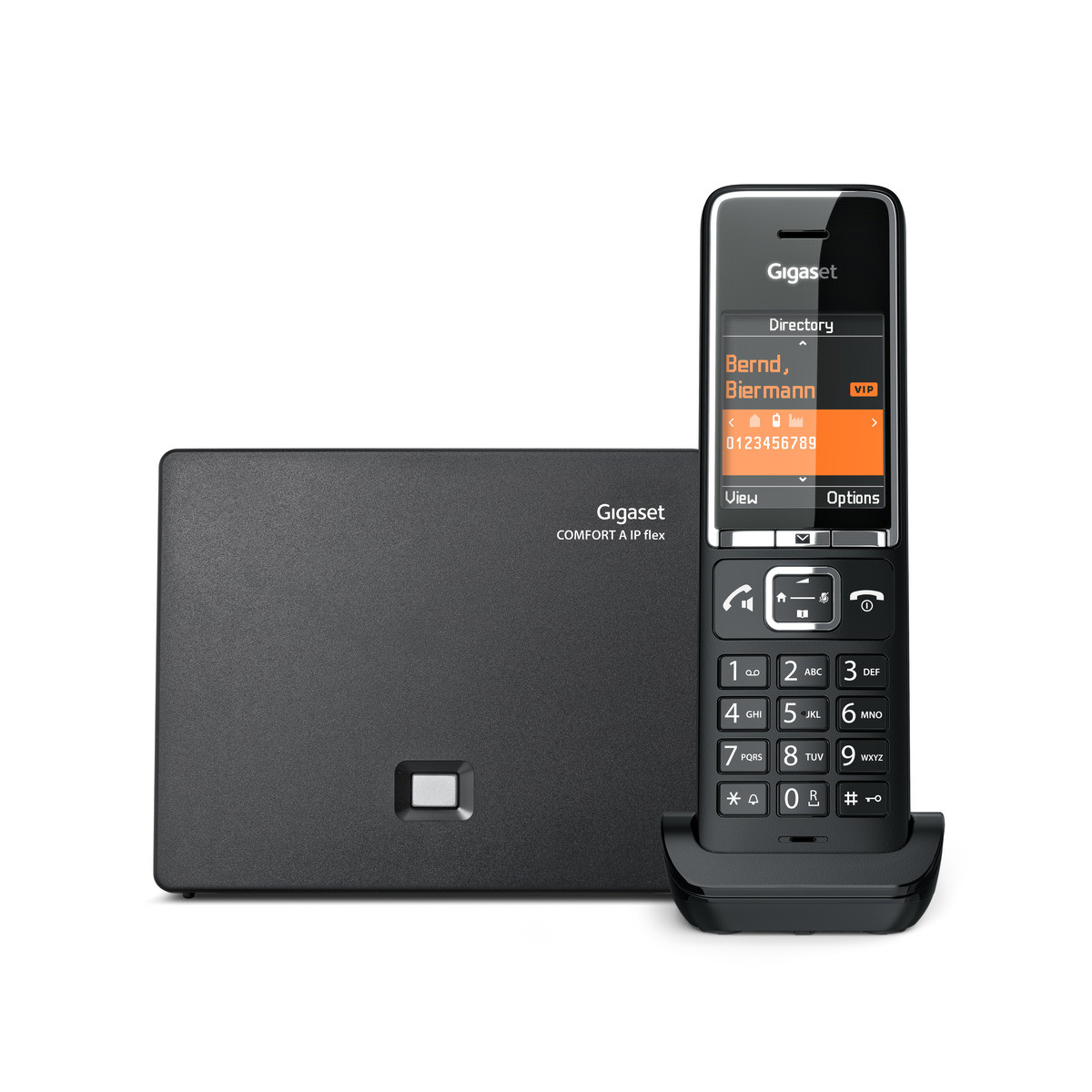 VoIP-телефон Gigaset COMFORT 550A IP FLEX, 1140298 купить по цене 11200 руб  в Новосибирске в интернет-магазине e2e4