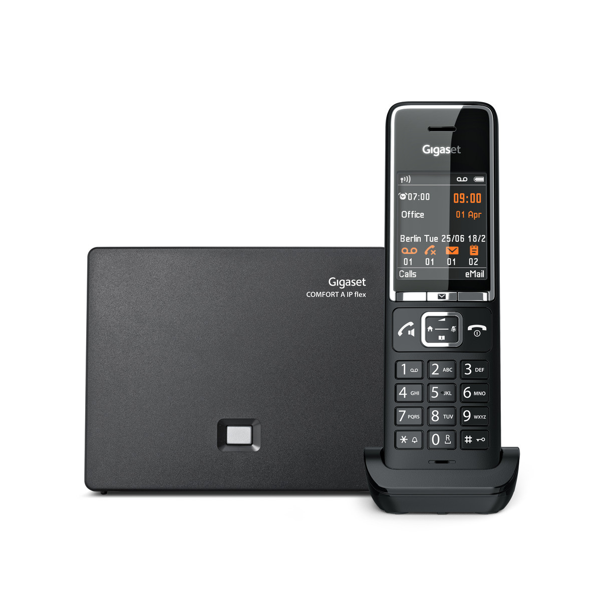 VoIP-телефон Gigaset COMFORT 550A IP FLEX, 1140298 купить по цене 11200 руб  в Новосибирске в интернет-магазине e2e4