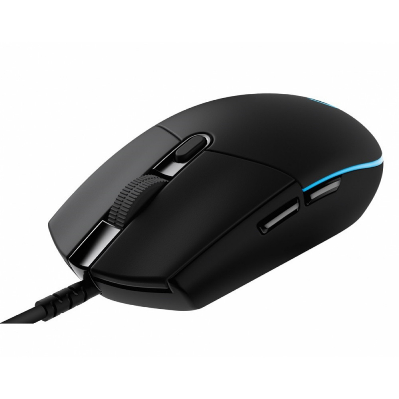 

Мышь проводная Logitech G PRO HERO, 16000dpi, оптическая светодиодная, USB, черный (910-005441), G PRO HERO