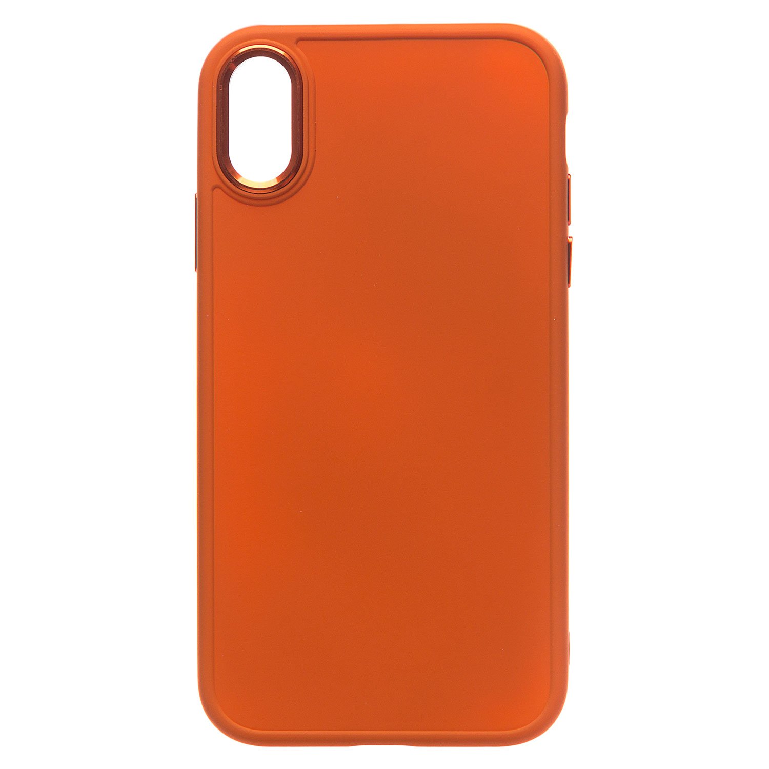 

Чехол-накладка для смартфона Apple iPhone XR, силикон, оранжевый (210202)