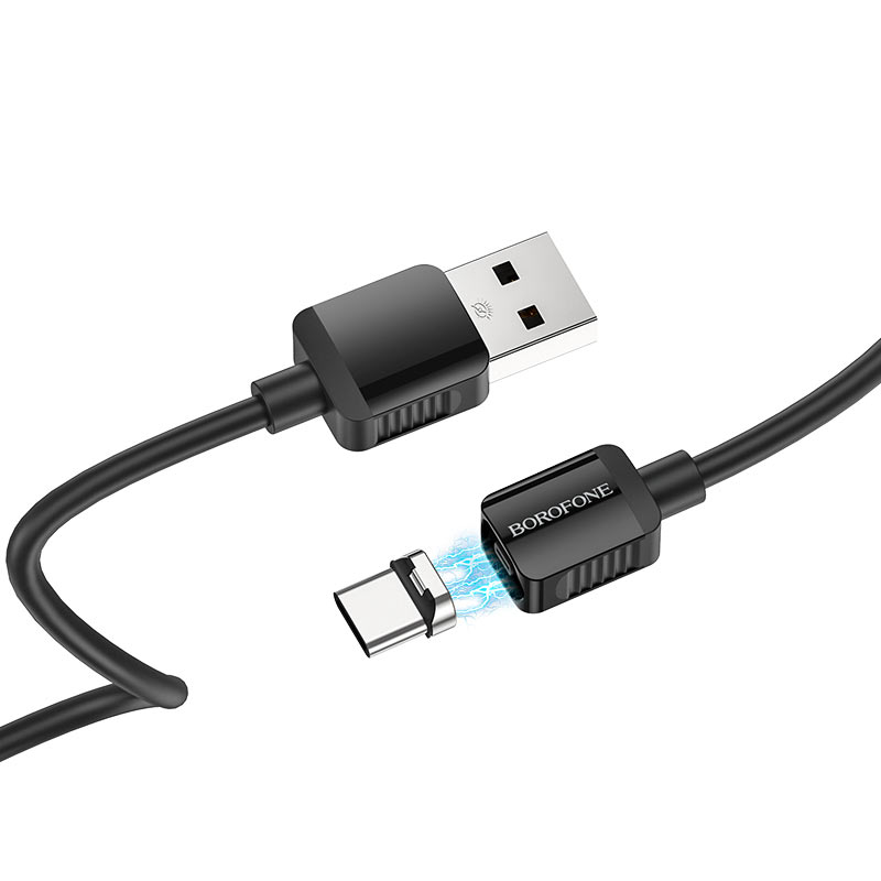 

Кабель USB 2.0(Am)-Micro USB 2.0(Bm), 2.4A, 1м, черный Borofone BX57 (6931474752079), BX57