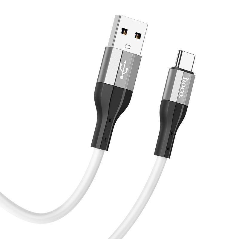 

Кабель USB-USB Type-C, 3A 1м, белый HOCO X72 (6931474761804), X72