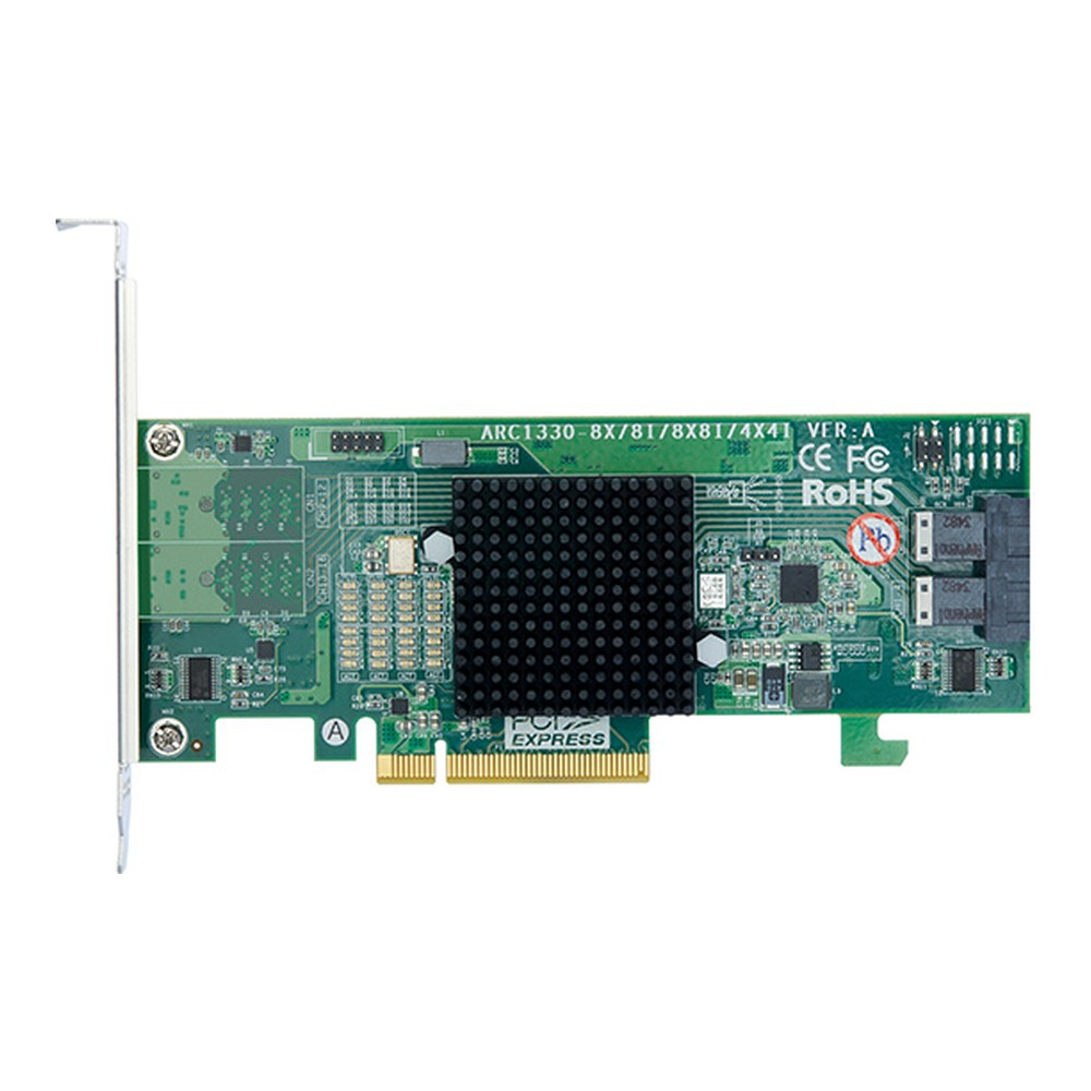 Адаптер HBA Areca ARC-1330, PCI-Ex8, Retail