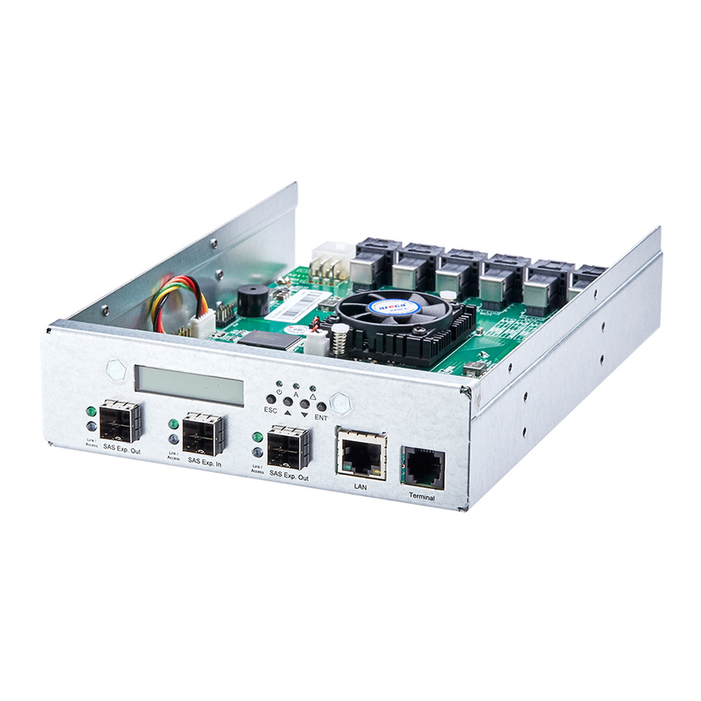 

Экспандер Areca ARC-8028, SAS 12G, 36-port (miniSAS HD), OEM (ARC-8028-24), ARC-8028