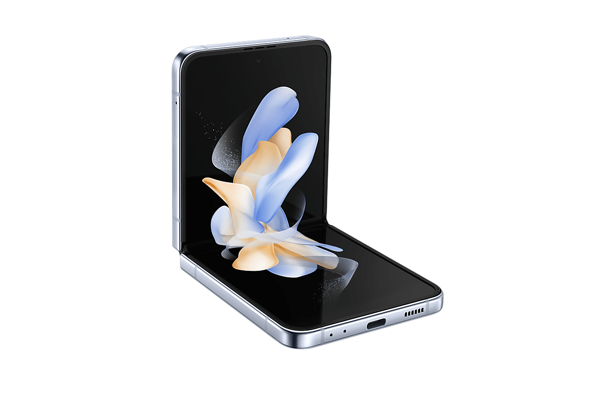 Смартфон Samsung Galaxy Z Flip 4 8Gb/256Gb Android голубой