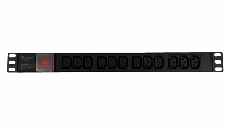 

Блок розеток (PDU) Netko PDU-1U–C12–K–NP, 1U, кол-во розеток:12 (12xC13), 16А, черный (58914), PDU-1U–C12–K–NP