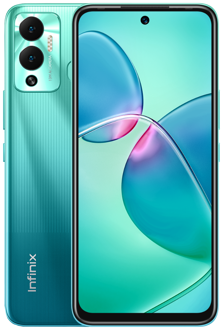 

Смартфон Infinix Hot 12 Play, 6.82" 720x1612 IPS, Unisoc Tiger T610, 4Gb RAM, 64Gb, 3G/4G, Wi-Fi, BT, 2xCam, 2-Sim, 6000 мА⋅ч, USB Type-C, Android Android 11, зеленый, Hot 12 Play