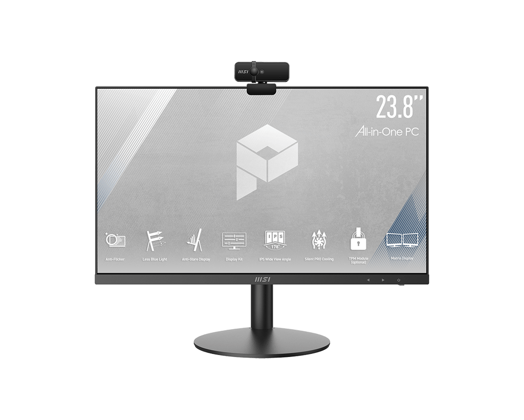 

Моноблок MSI PRO AP241 11M-278XRU 23.8" 1920x1080, Intel Core i3-10105 3.7GHz, 8Gb RAM, 256Gb SSD, Intel UHD Graphics, WiFi, BT, без OS, черный (9S6-AE0311-495), 11M-278XRU