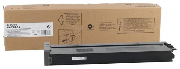 

Картридж лазерный SHARP MX-51GTBA/MX51GTBA, черный, 40000 страниц, оригинальный для Sharp Virgo/II, MX-51GTBA