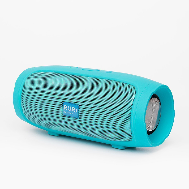 

Акустика портативная Kurato RORI-S010, 10Вт, USB, microSD, Bluetooth, зеленый (111523), RORI-S010