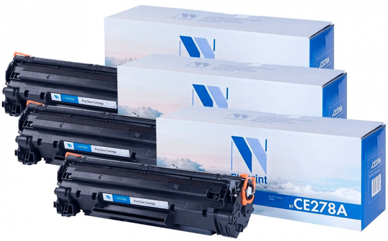 

Картридж лазерный NV Print NV-CE278A-SET3 (№78A/CE278A), черный, 2100 страниц, 3 шт., совместимый для LJ Pro P1566/ P1606dn/ M1536dnf
