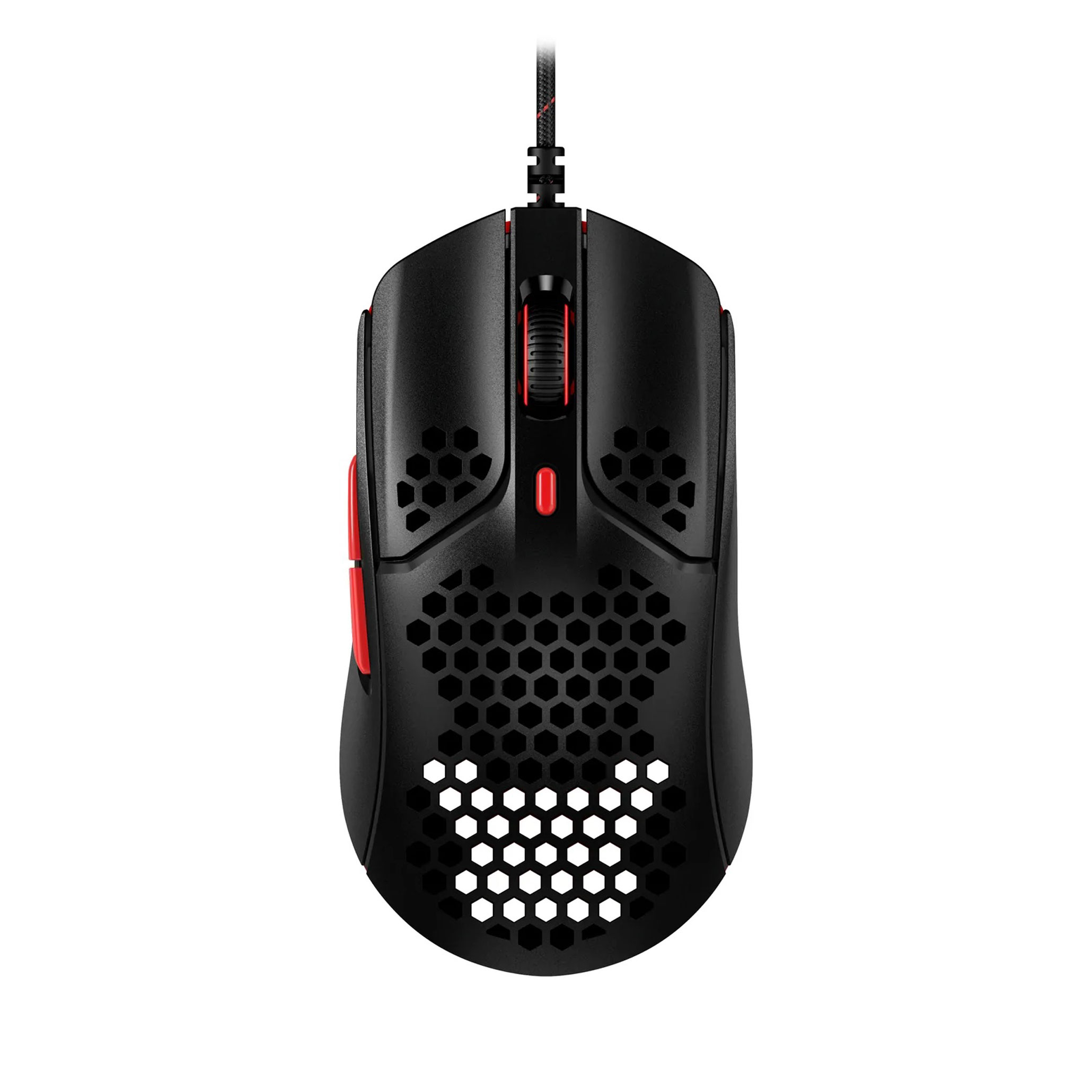 

Мышь проводная HyperX Pulsefire Haste, 16000dpi, оптическая светодиодная, USB, черный/красный (4P5E3AA), Pulsefire Haste