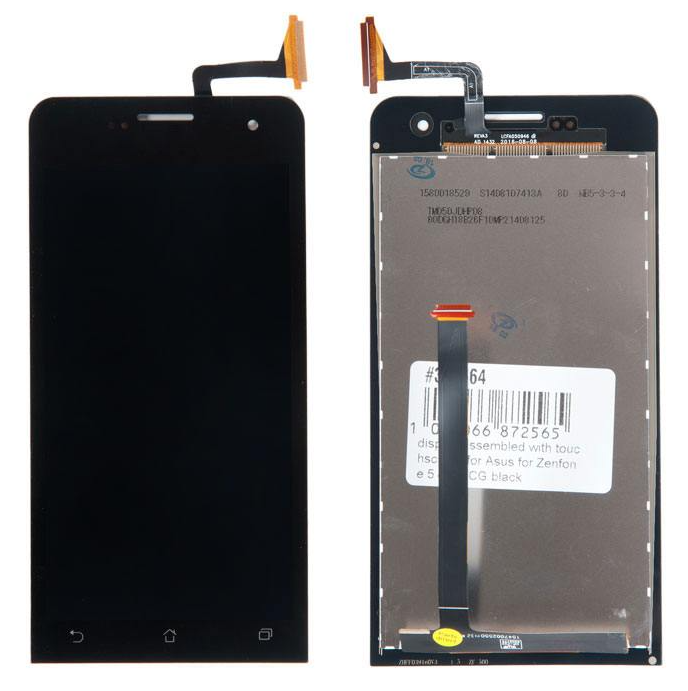 Дисплей в сборе с тачскрином для Asus Zenfone 5 (A501CG) черный (5.0") [371564]
