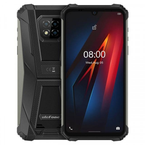 

Смартфон Ulefone Armor 8, 6.1" 720x1560 IPS, MediaTek Helio P60, 4Gb RAM, 64Gb, 3G/4G, NFC, Wi-Fi, BT, 3xCam, 2-Sim, 5580 мА⋅ч, USB Type-C, Android 10, черный (ULF-ARX8-BK), Красный;оранжевый;черный, Armor 8