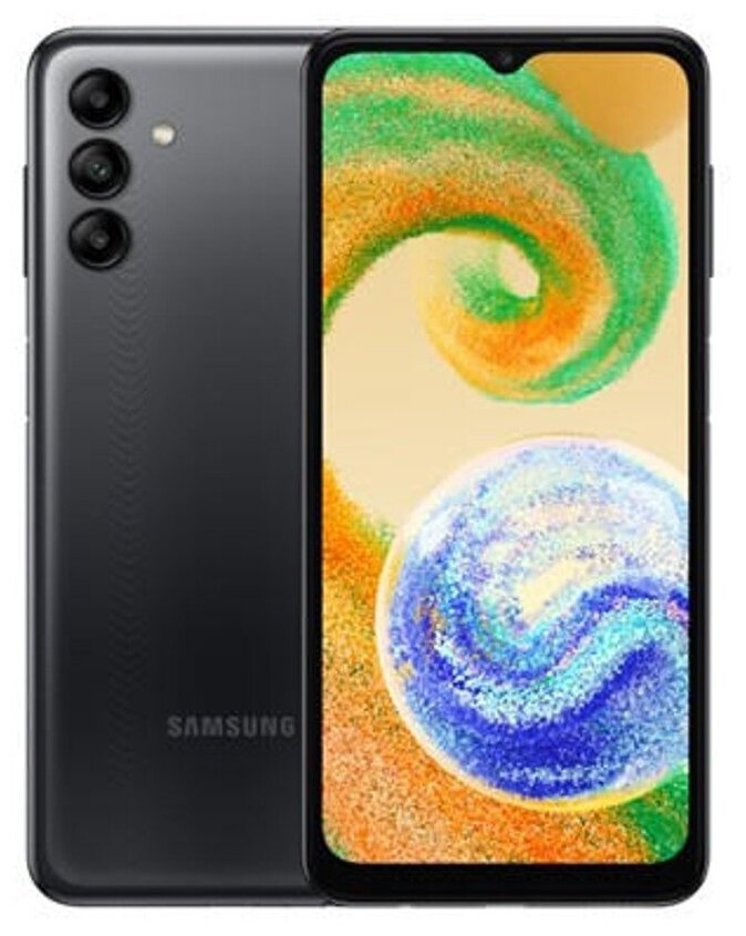 

Смартфон Samsung Galaxy A04s, 6.5" 720x1600 PLS, Samsung Exynos 850, 4Gb RAM, 64Gb, 3G/4G, Wi-Fi, BT, 3xCam, 2-Sim, 5000 мА⋅ч, USB Type-C, Android 11, черный (SM-A047FZKGSKZ), Galaxy A04s