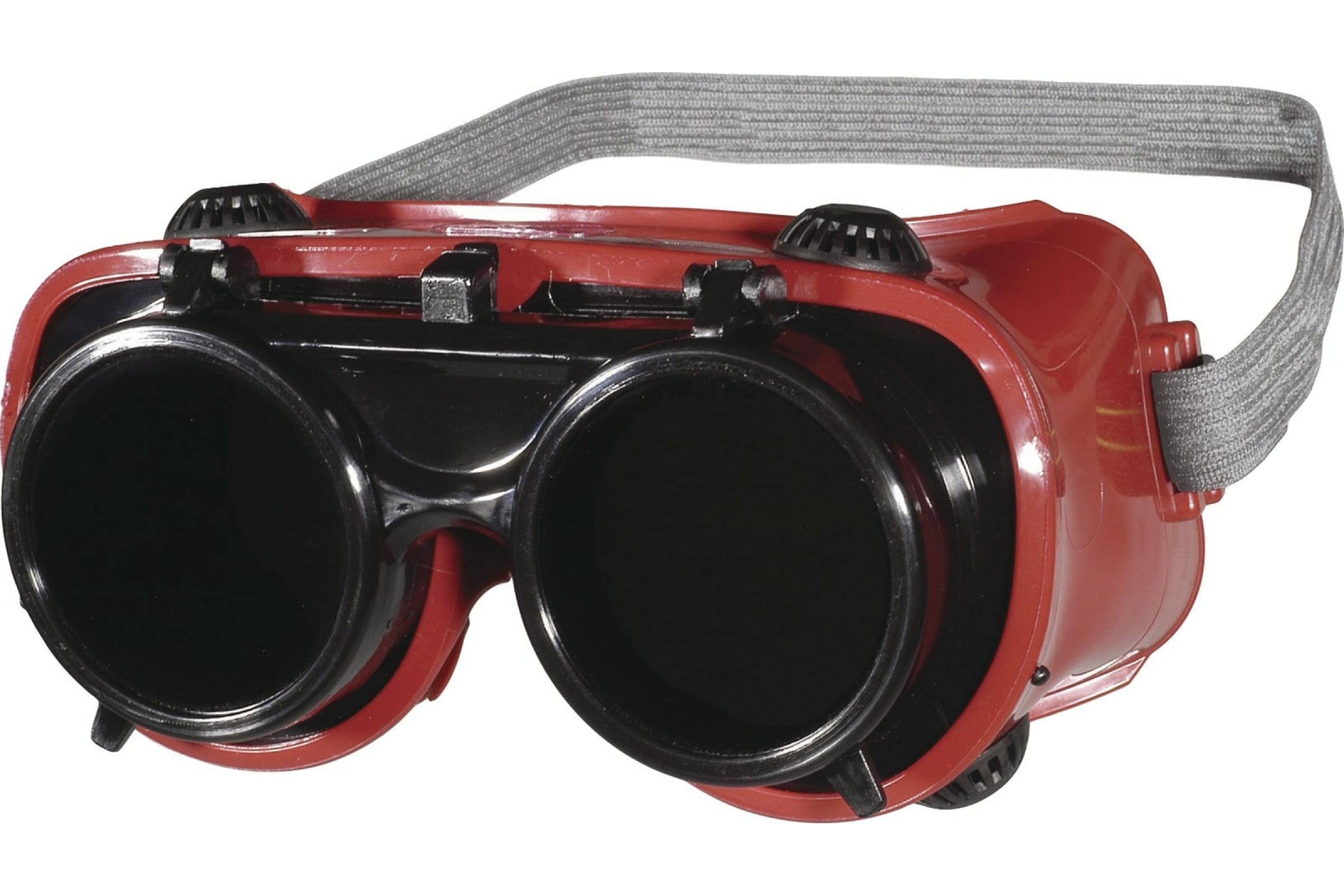 Очки сварщика Delta Plus TOBA3T5, закрытые, вентиляция: непрямая, красные (TOBA3T5)