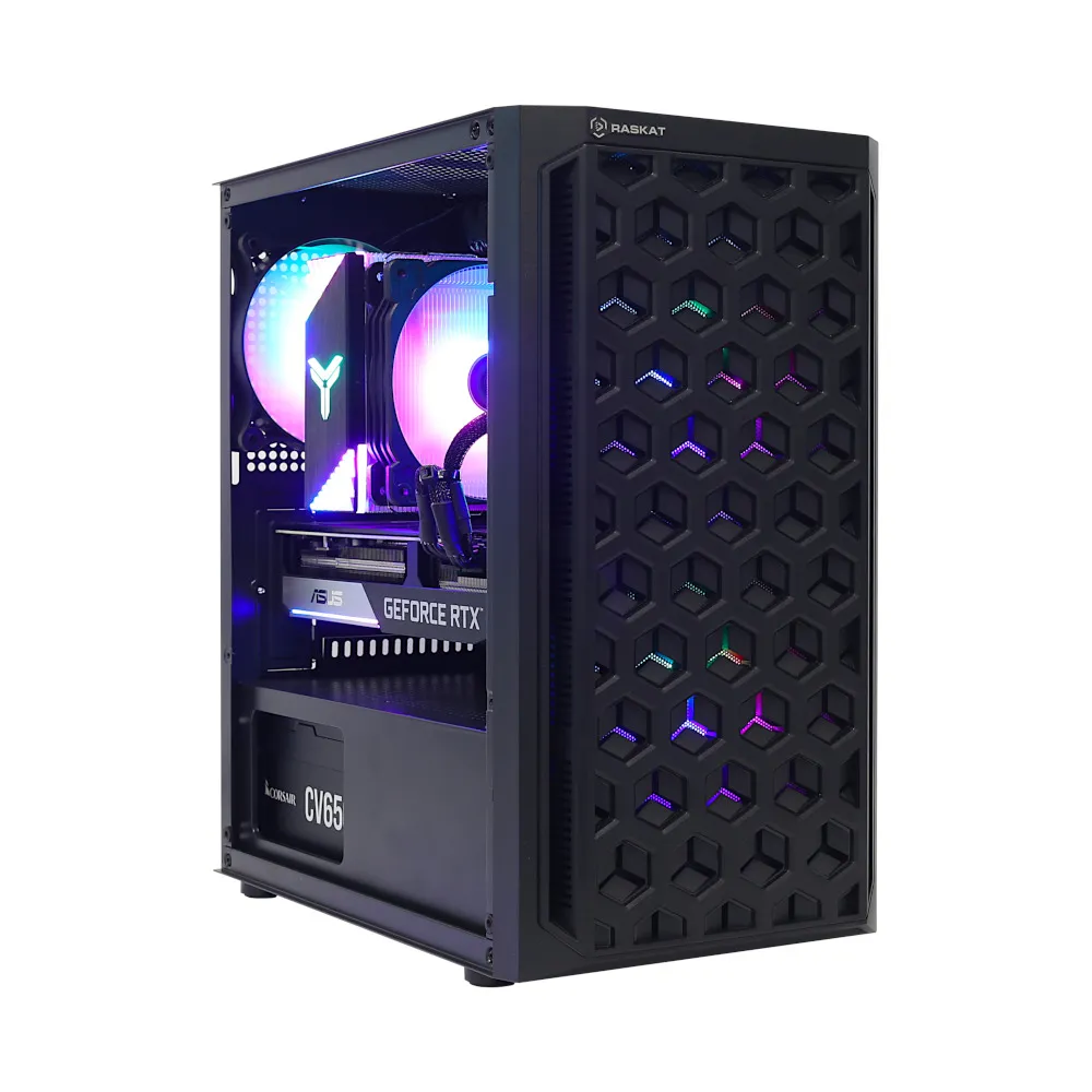 

Системный блок Raskat Strike 720, Intel Core i7 10700 2.9GHz, 16Gb RAM, 1Tb SSD, NVIDIA GeForce RTX 3070 8Gb, Без ОС, черный (84580), 720