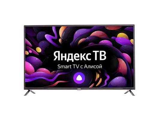 Телевизор 43" Doffler 43KUS65, 3840x2160, черный
