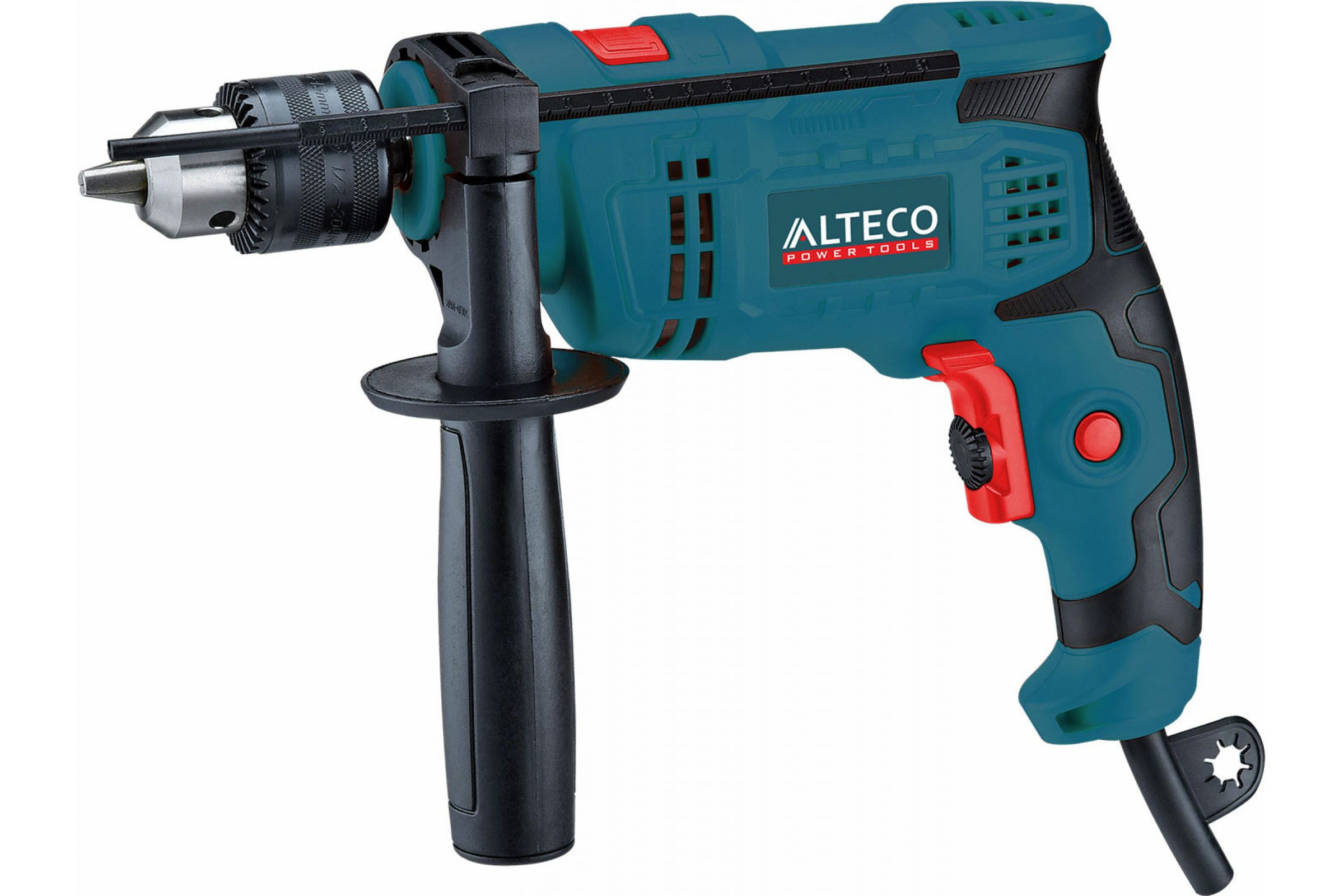 Дрель ALTECO DP 600-13.1, сетевая, 600Вт, 2800 об/мин, ударная, 2.2кг (22979)