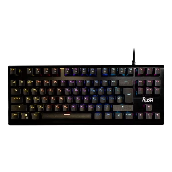 

Клавиатура проводная SmartBuy RUSH Z33, механическая, подсветка, USB, черный (SBK-313MG-K), RUSH Z33