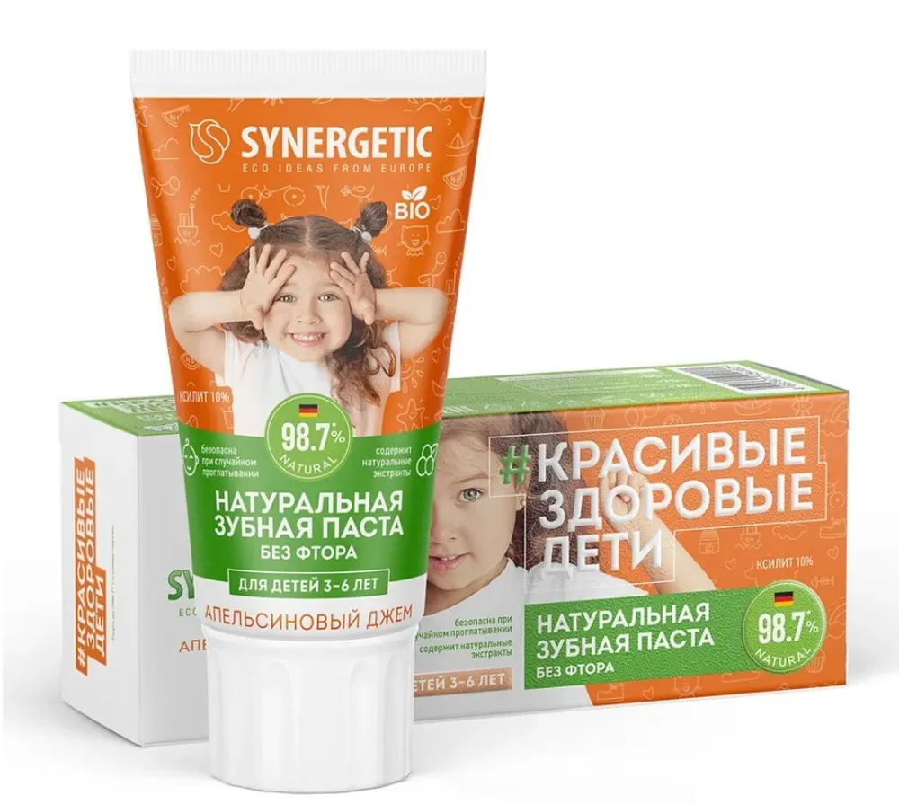 

Зубная паста Senergetic Детская зубная паста 50гр (201 015), Детская зубная паста