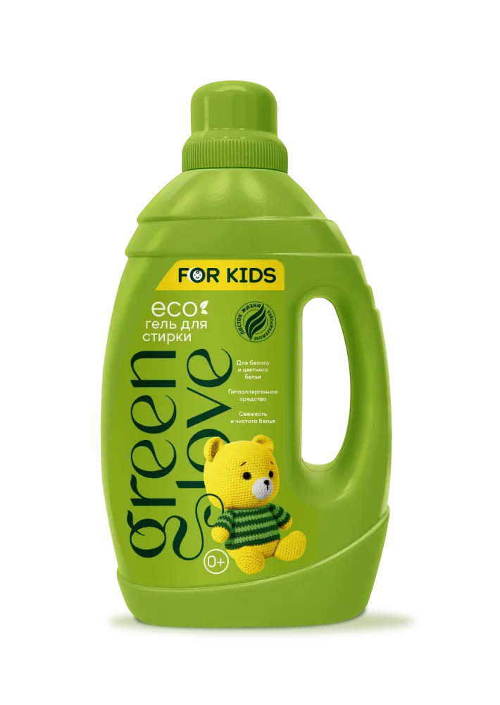 

Гель для стирки Green Love детский, 1.35 л, детский