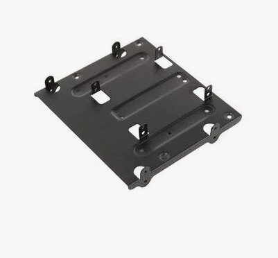 Крепление EXEGATE HD-MFT5M, 2x2.5"/3.5" в отсек 5.25", черный