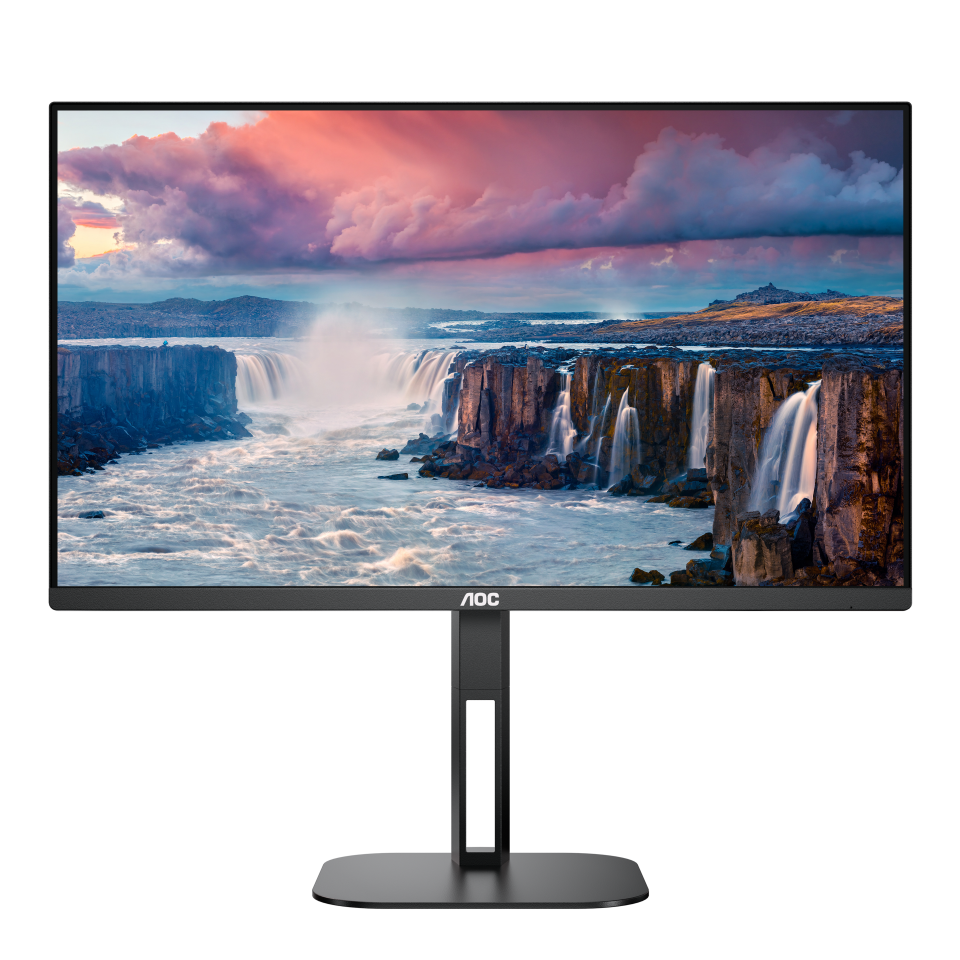 

Монитор 27" AOC 27V5C/BK IPS, 1920x1080 (16:9), 300кд/м2, 4мс, 178°/178°, FreeSync/G-Sync, HDMI, DisplayPort, USB Type-C, USB-Hub, черный (27V5C/BK), 27V5C/BK
