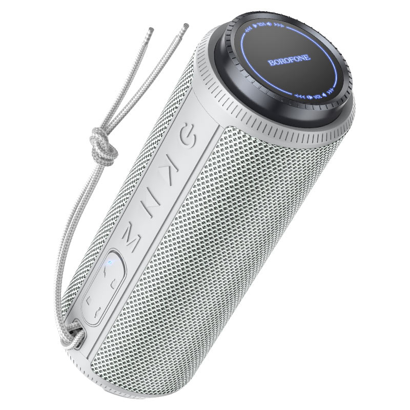 

Портативная акустика 2.0 Borofone BR22, 5 Вт, FM, AUX, USB, microSD, Bluetooth, серый (6974443384086), BR22