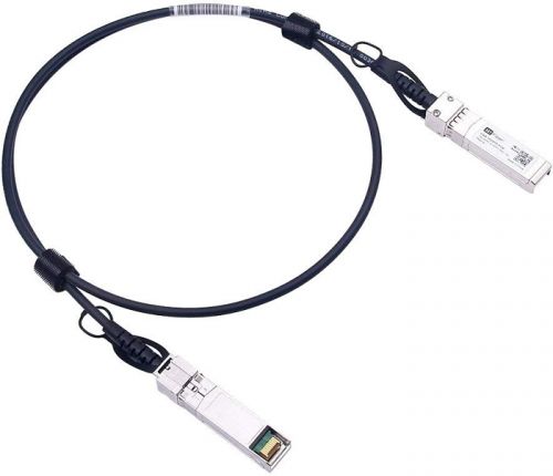 Кабель DAC Future Technologies FT-QSFP+CabP-AWG30-1, QSFP+-QSFP+, 40 Гбит/с, 1 м, черный (FT-QSFP+CabP-AWG30-1)