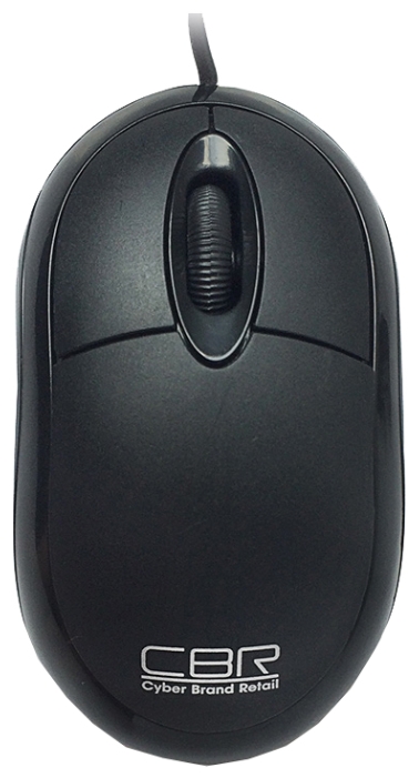 

Мышь CBR CM, 1200dpi, оптическая светодиодная, USB, черный, CM
