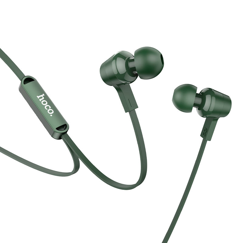 

Проводная гарнитура Hoco M86, Jack 3.5mm, зеленый (6931474751652), M86