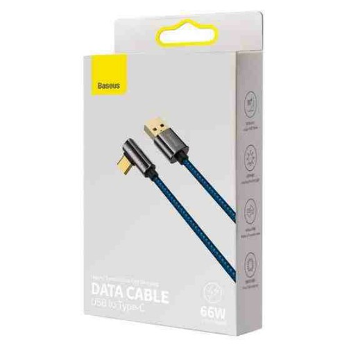 

Кабель USB 2.0(Am)-USB 2.0 Type-C(m), угловой, 3A, 1м, синий Baseus Legend series (6953156209312), 0