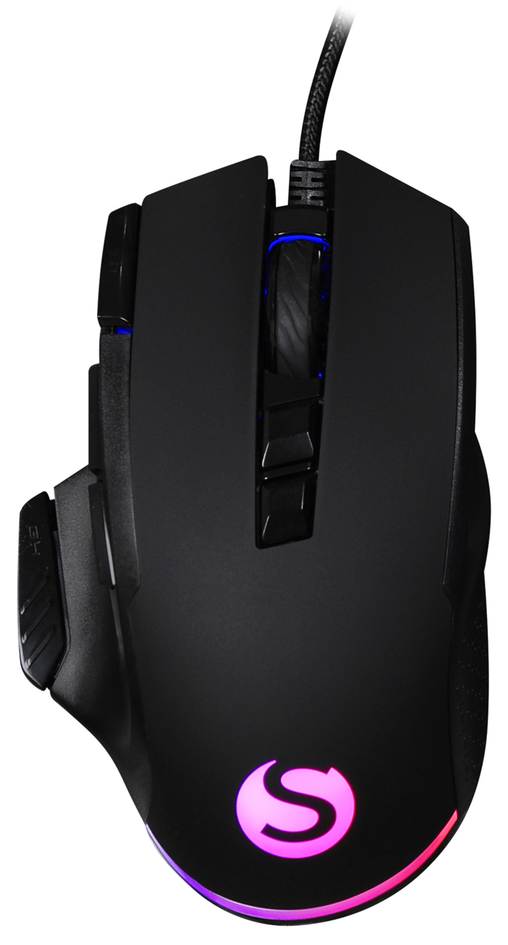 

Мышь проводная SUNWIND SW-M850G, 6400dpi, оптическая светодиодная, USB, черный (1422365), SW-M850G