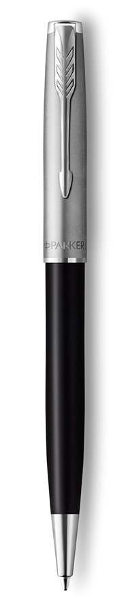 

Ручка шариковая автомат Parker Sonnet Entry Point Black Steel CT, черный, нержавеющая сталь, палладий, пластик, подарочная упаковка (CW2146867), Entry Point Black Steel CT