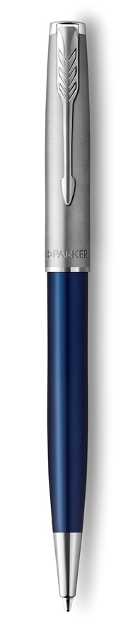 

Ручка шариковая автомат Parker Sonnet Entry Point Blue Stee CT, черный, нержавеющая сталь, палладий, подарочная упаковка (CW2146640), Entry Point Blue Stee CT