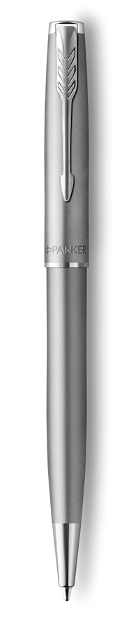 

Ручка шариковая автомат Parker Sonnet Stainless Steel CT, черный, нержавеющая сталь, палладий, пластик, подарочная упаковка (CW2146876), Stainless Steel CT
