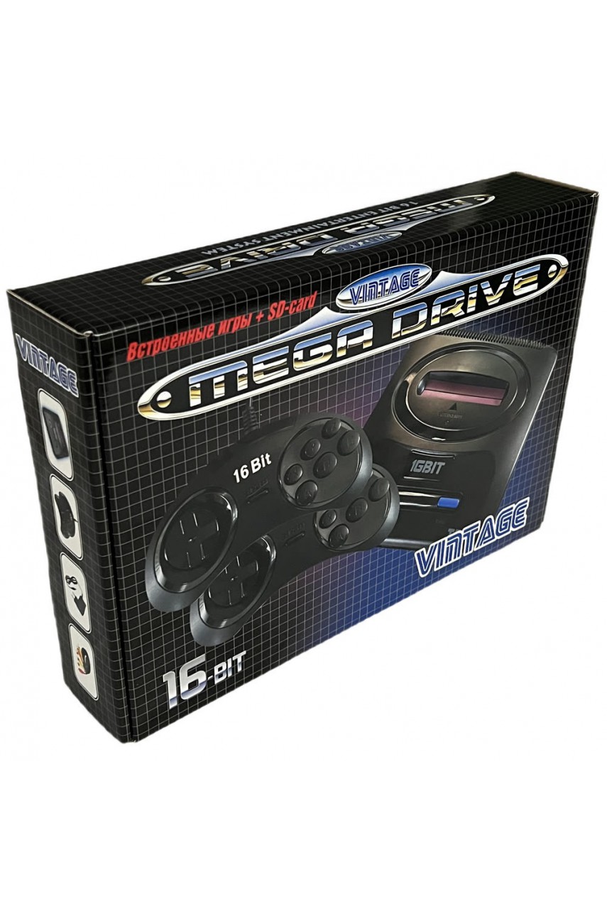 

Игровая приставка SEGA Mega Drive Vintage, черный + 466 игр (00000437958), Mega Drive Vintage